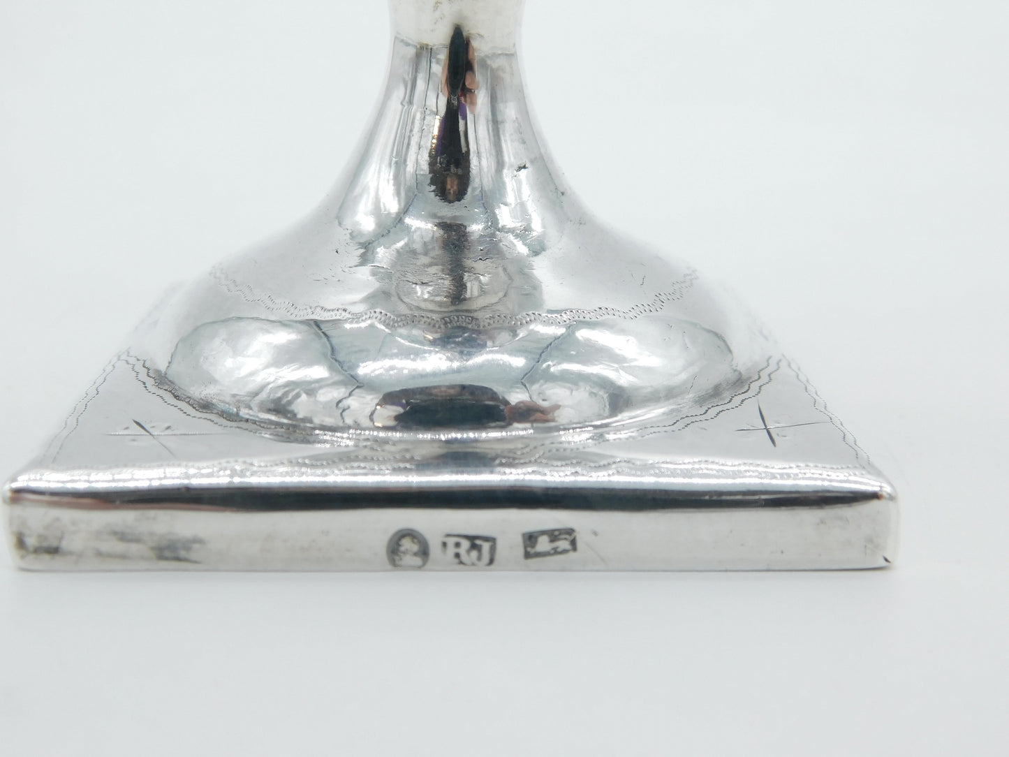 George III Sterling Silver Floral Helmet Cream Jug Antique c1800 Sheffield