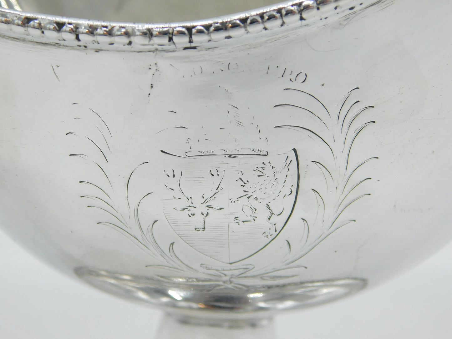 Hester Bateman George III Sterling Silver Pedestal Sauce Boat Antique 1783 London