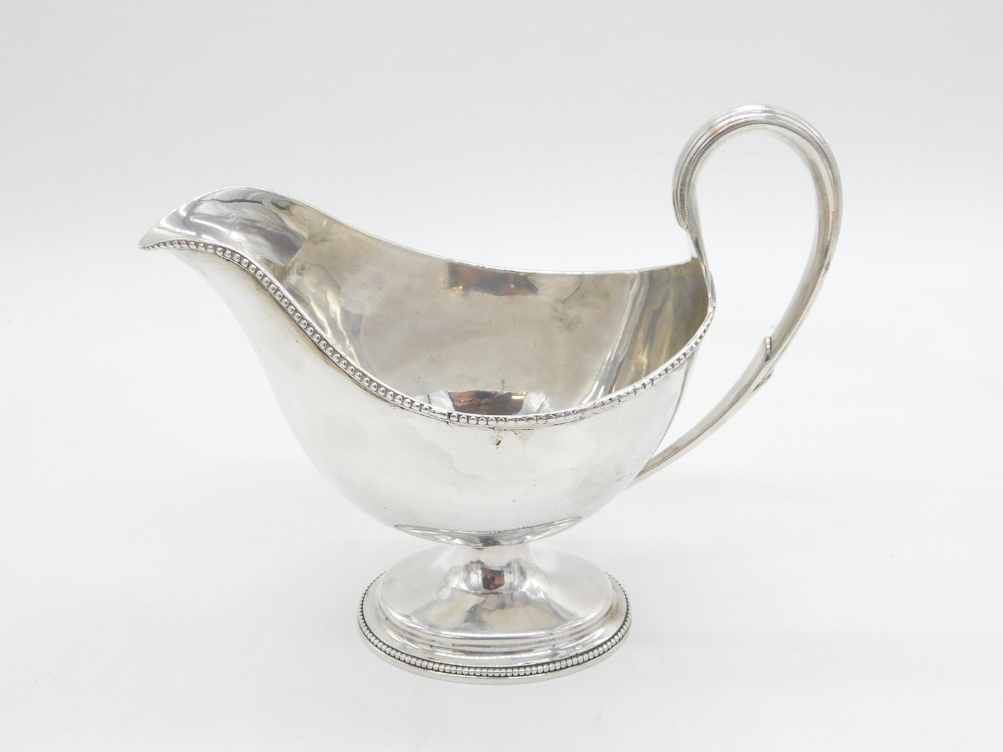 Hester Bateman George III Sterling Silver Pedestal Sauce Boat Antique 1783 London