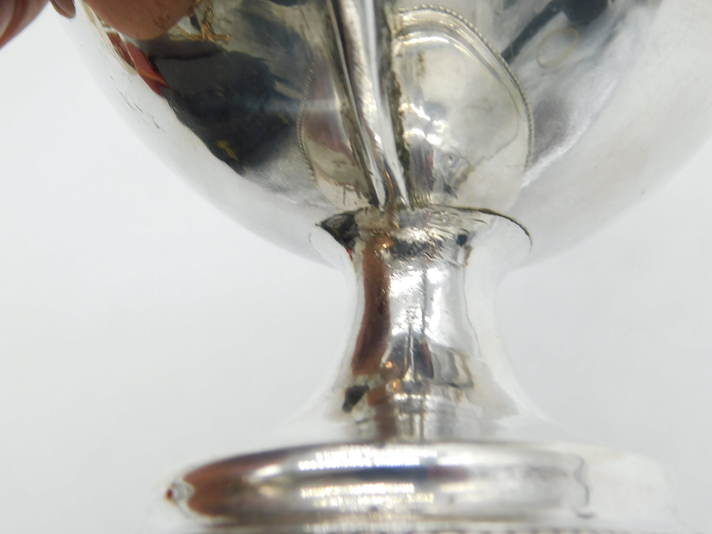 Hester Bateman George III Sterling Silver Pedestal Sauce Boat Antique 1783 London