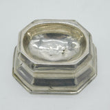 George I Britannia Silver Trencher Salt Cellar Antique 1720 London AF
