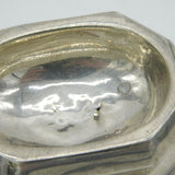 George I Britannia Silver Trencher Salt Cellar Antique 1720 London AF