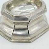 George I Britannia Silver Trencher Salt Cellar Antique 1720 London AF