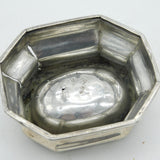 George I Britannia Silver Trencher Salt Cellar Antique 1720 London AF