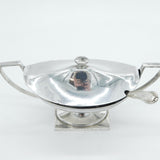 George III Sterling Silver Two-Handled Sauce Tureen Antique 1793 London