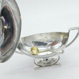 George III Sterling Silver Two-Handled Sauce Tureen Antique 1793 London