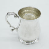 Tiffany & Co. Sterling Silver Christening Mug Tankard Antique c1920 Art Deco