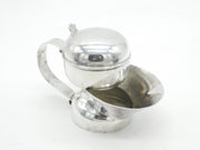 Victorian Australian Silver Plated Travelling Shaving Mug Set Antique c1890