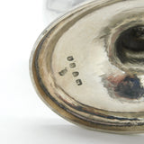 George III Sterling Silver Pedestal Swing Handle Basket Antique 1798 London