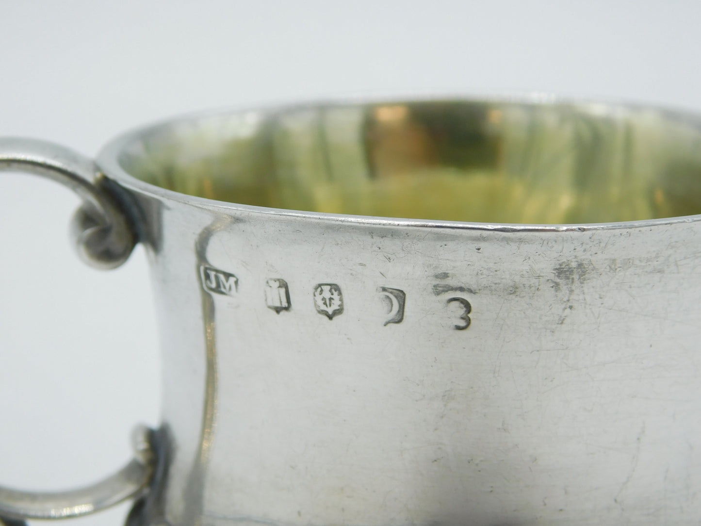 George III Scottish Sterling Silver Christening Mug Antique 1820 Edinburgh