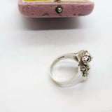 Sterling Silver Tiger or Panther Form Statement Ring 1934 London Antique