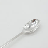 Sterling Silver Long Handle Cocktail Mixing Spoon 1936 London Antique Art Deco