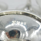 Set of Six Sterling Silver Goblet Chalices Gilded London 1968 Vintage CJ Vander