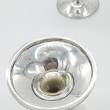 Set of Six Sterling Silver Goblet Chalices Gilded London 1968 Vintage CJ Vander