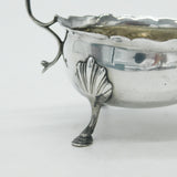 George III Sterling Silver Scroll Handle Sauce Boat Antique 1807 London
