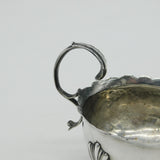 George III Sterling Silver Scroll Handle Sauce Boat Antique 1807 London