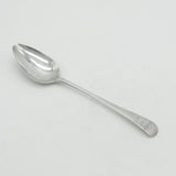 George III Jersey Sterling Silver Serving Spoon Antique 1806 Jacques Quesnel