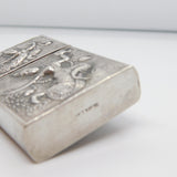 Siam Sterling Silver Cased Zippo Cigarette Lighter Vintage c1970