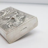 Siam Sterling Silver Cased Zippo Cigarette Lighter Vintage c1970