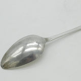 George III Jersey Sterling Silver Serving Spoon Antique 1806 Jacques Quesnel