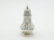 George IV Sterling Silver Fluted Muffineer Sugar Caster Antique 1823 London