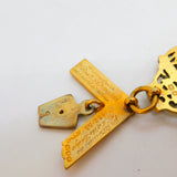 Sterling Silver Gilt & Enamel Masonic Jewel MMM Lodge Medal Antique 1947 London