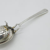 Sterling Silver Egg Shaped String Loaded Tea Infuser Antique 1930 Art Deco Birmingham