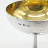 Sterling Silver Champagne Chalice Cup Vintage 1969 Birmingham Deakin & Francis