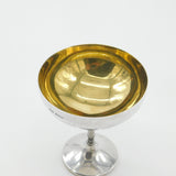Sterling Silver Champagne Chalice Cup Vintage 1969 Birmingham Deakin & Francis