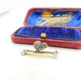 Victorian 18ct Gold, Pearl & Old-Mine Cut Diamond Baby Chick Brooch c1860 Antique