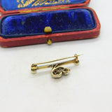 Victorian 18ct Gold, Pearl & Old-Mine Cut Diamond Baby Chick Brooch c1860 Antique