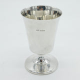 Sterling Silver Single Wine Goblet Chalice Vintage 1980 Sheffield