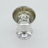 Sterling Silver Single Wine Goblet Chalice Vintage 1980 Sheffield