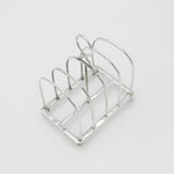 Sterling Silver Four Part Toast Rack London 1911 Antique Art Deco Corke Bros.