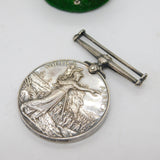 Silver Queen's South Africa Boer War Service Medal Clerk L Emanuel A.S.C c1900