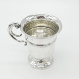Sterling Silver Christening Mug or Cup Antique 1911 Birmingham Art Deco Williams Ltd.