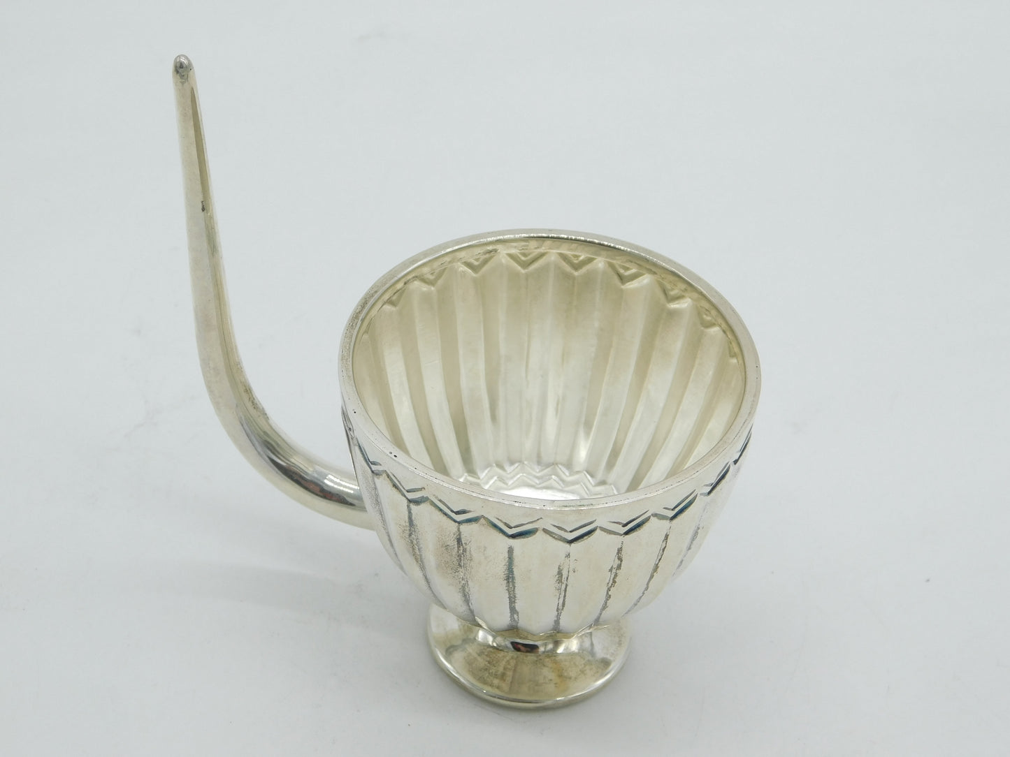 Lalaounis Greek Sterling Silver Ancient Style Wine Cup Vintage c1990