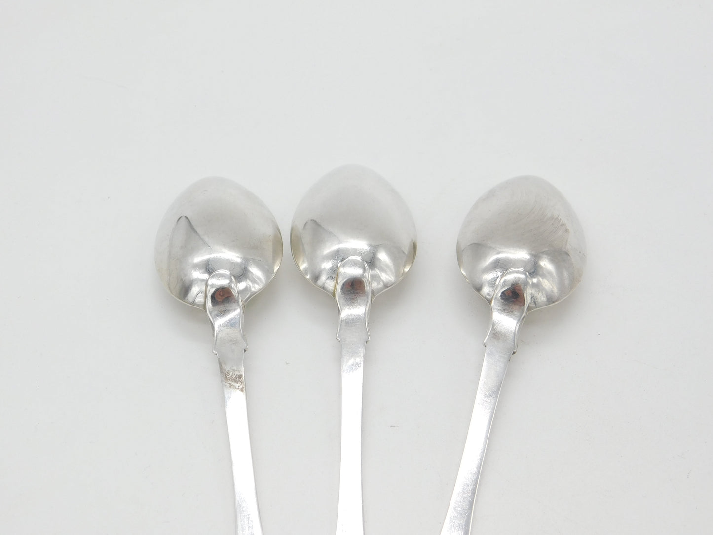 Georgian York Assay Sterling Silver Set of Table Spoons 1830 Barber & Whitwell