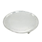 Georgian Silver Salver Antique Dish