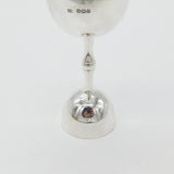 Sterling Silver Double Ended Jigger Shot Measure Cup 1931 Sheffield Antique