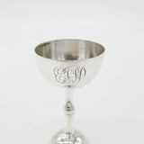 Sterling Silver Double Ended Jigger Shot Measure Cup 1931 Sheffield Antique
