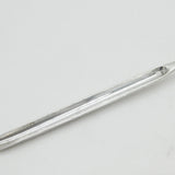 George III Sterling Silver Crested Bone Marrow Scoop Antique c1765 London