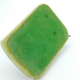 Victorian Cold Painted Vienna Bronze Budgie on Green Onyx Ashtray Antique c1860