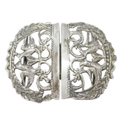Sterling Silver Sweetheart Bird Nurses Belt Buckle Antique 1889 London