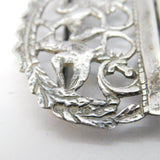 Sterling Silver Sweetheart Bird Nurses Belt Buckle Antique 1889 London