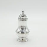 George II Sterling Silver Monogram Muffineer Sugar Caster Antique 1728 London