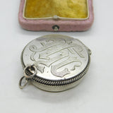 Sterling Silver IHC Communion Wafer 'Pyx' Box Mid-Century 1951 London Mowbray