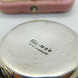 Sterling Silver IHC Communion Wafer 'Pyx' Box Mid-Century 1951 London Mowbray