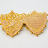 Victorian 9ct Yellow Gold Mizpah Sweetheart Brooch Pin Antique c1880