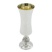 Sterling Silver Celtic Pattern Wine Goblet Chalice Vintage 1978 Birmingham